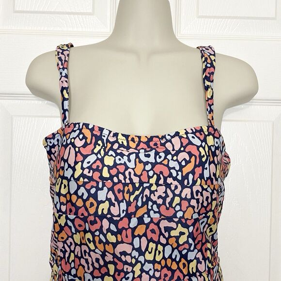 Summersalt Womens Size 10 Oasis Leopard Print One-Piece Swimsuit Multicolor - Picture 2 of 14